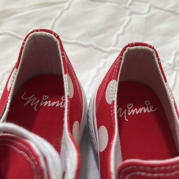 Mickey Mouse Women’s Red & White Platform Sneakers (Size 6) - Picture 7 of 12
